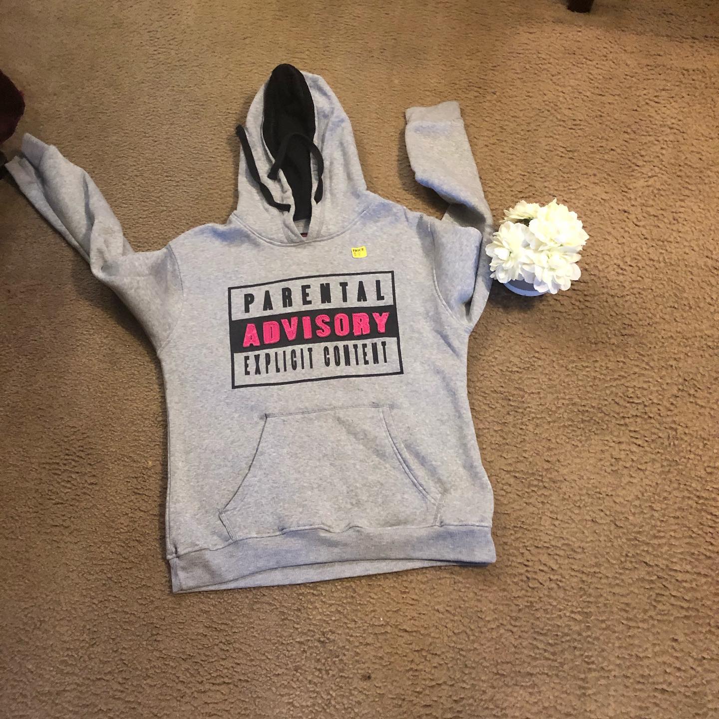 Thrift With A Purpose-Grey Hoodie