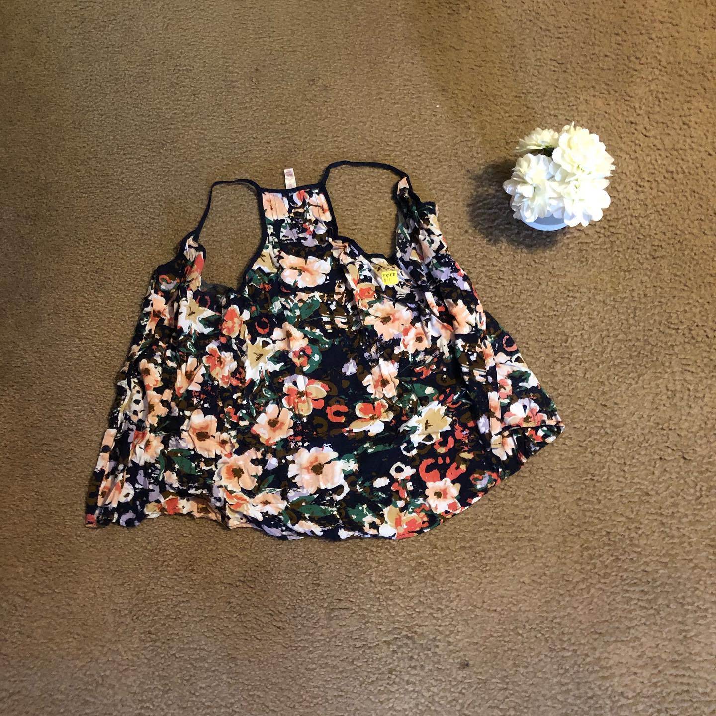 Thrift With A Purpose-Floral Tank Shirt