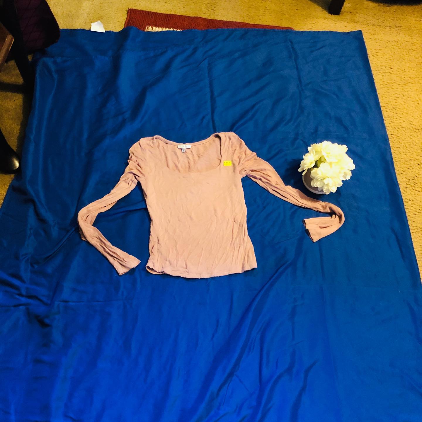 Thrift With A Purpose- Rose Crop Top