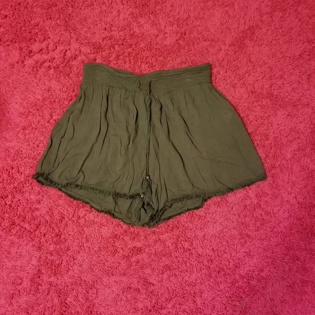 Thrift With A Purpose- Olive Shorts