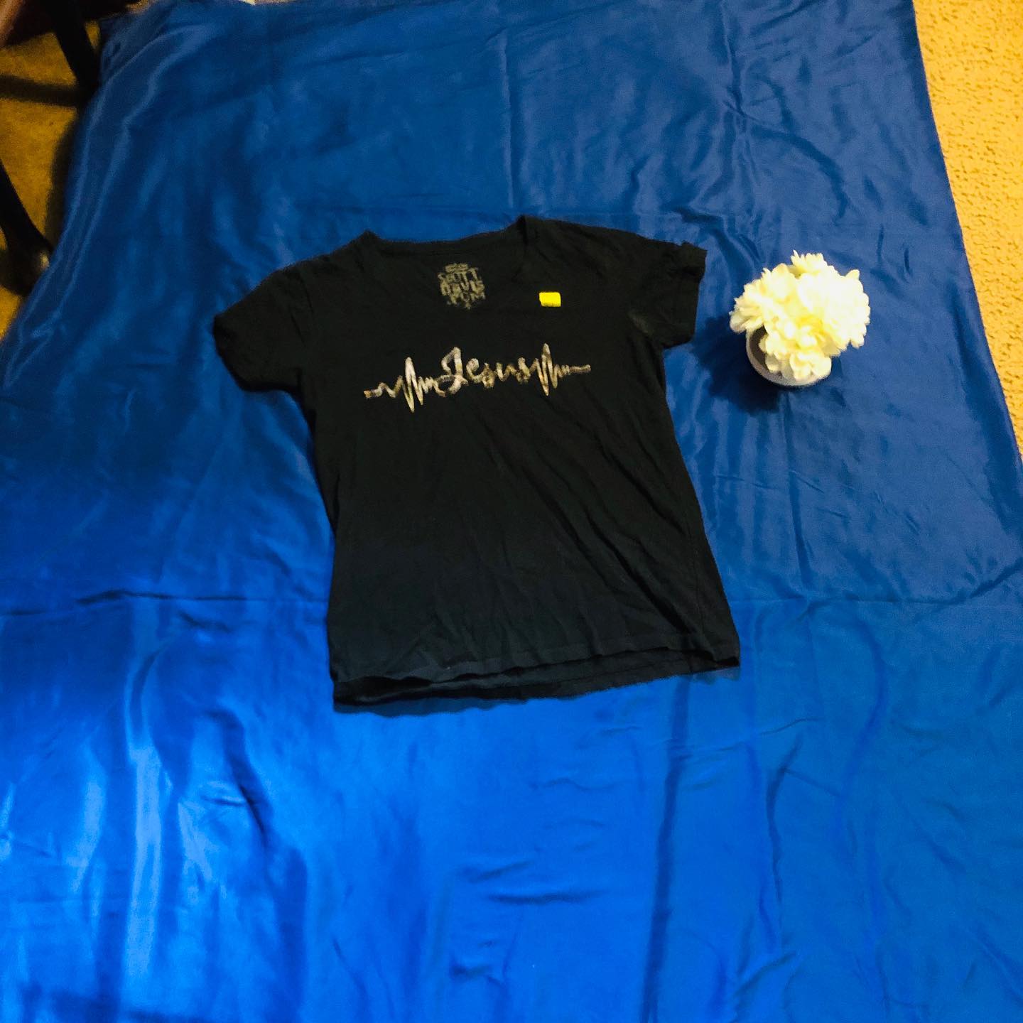 Thrift With A Purpose- Black Jesus Tee