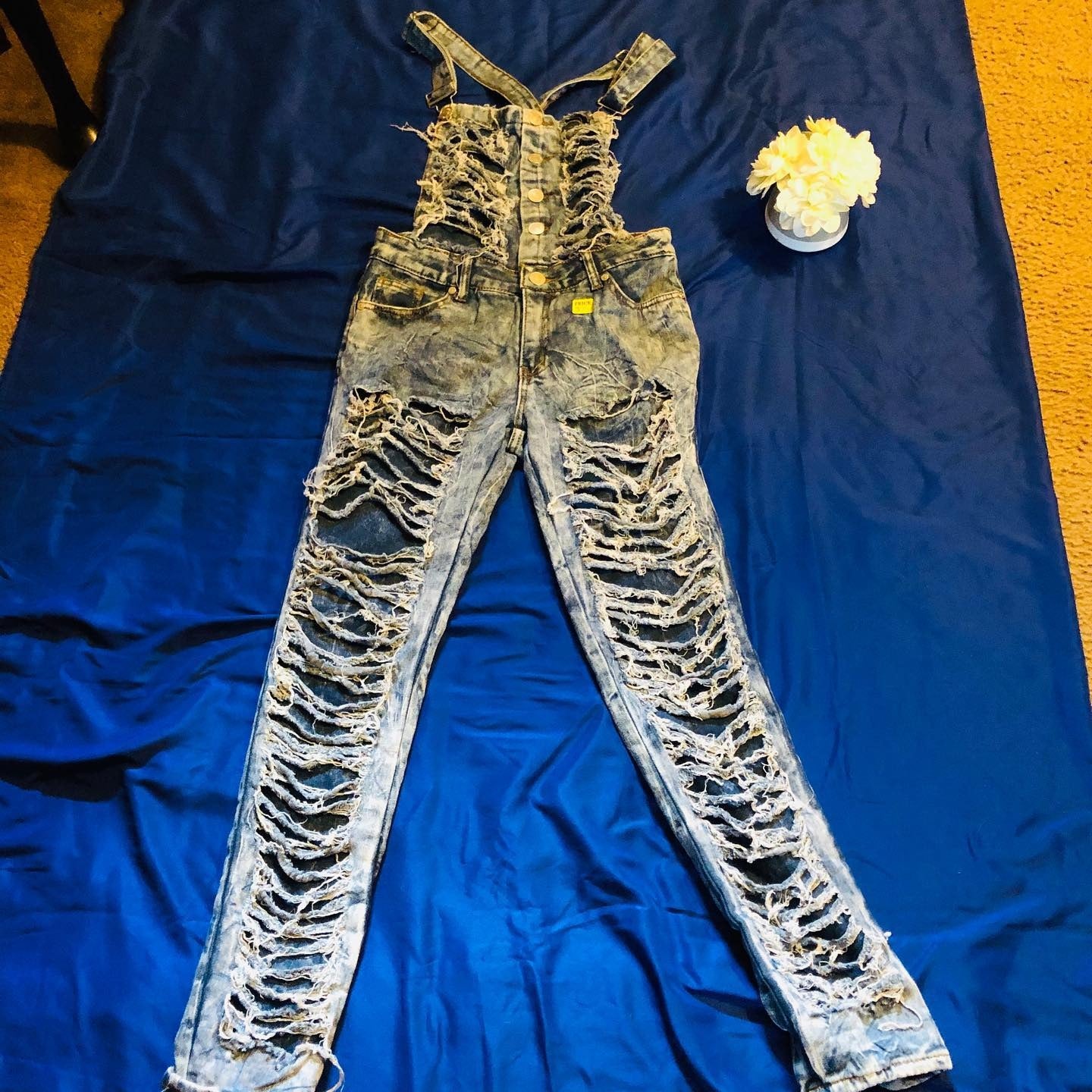 Thrift With A Purpose- Stone Wash Overralls