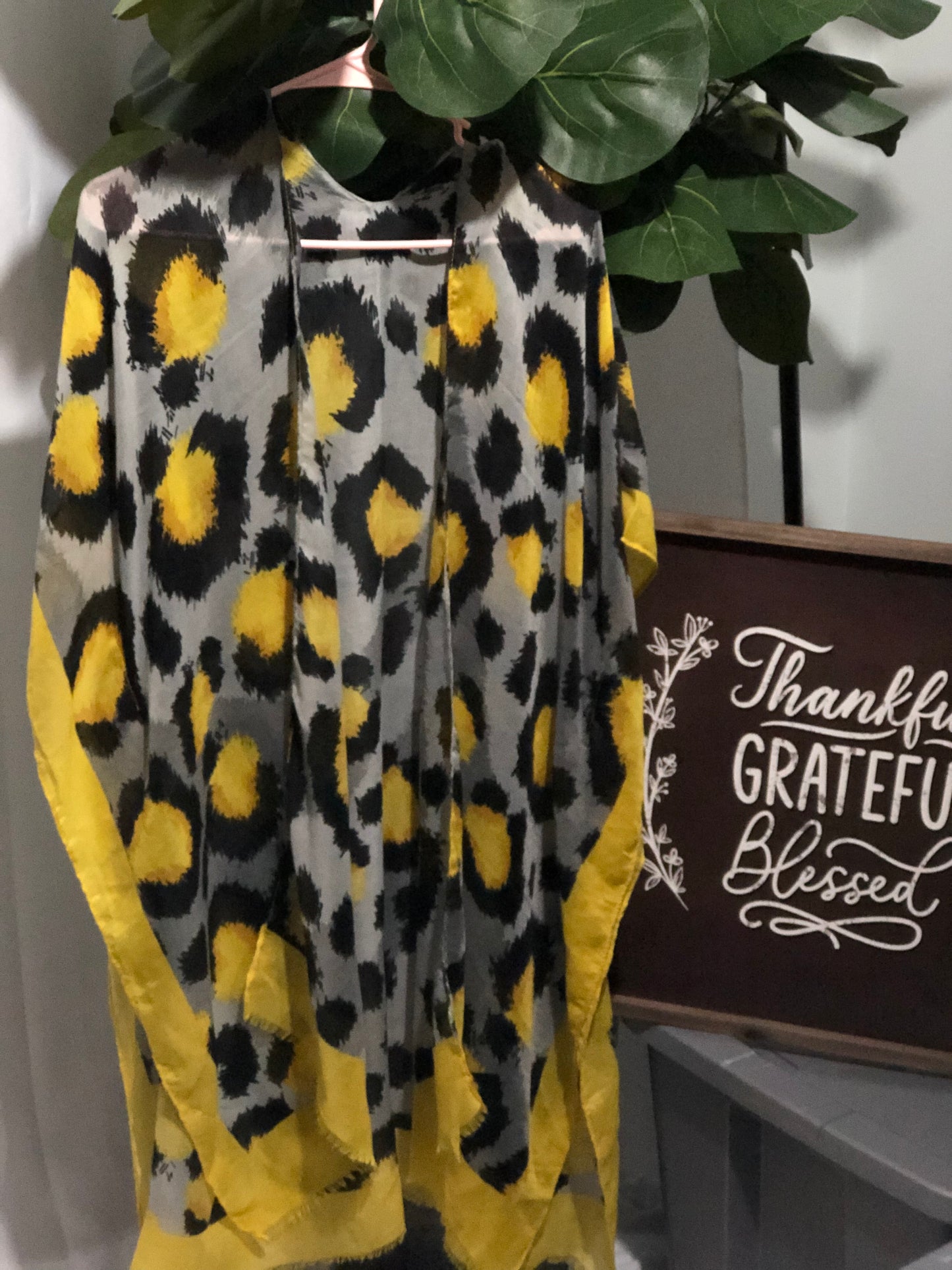 Char’s Animal Print Kimono 👘