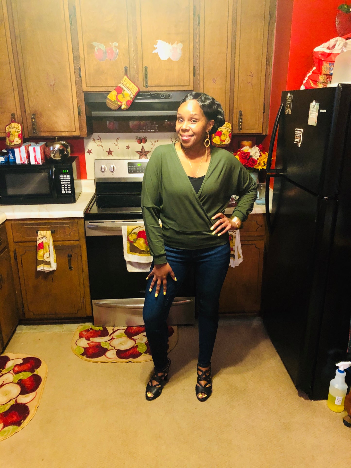 Olive Jean 2 Piece Outfit