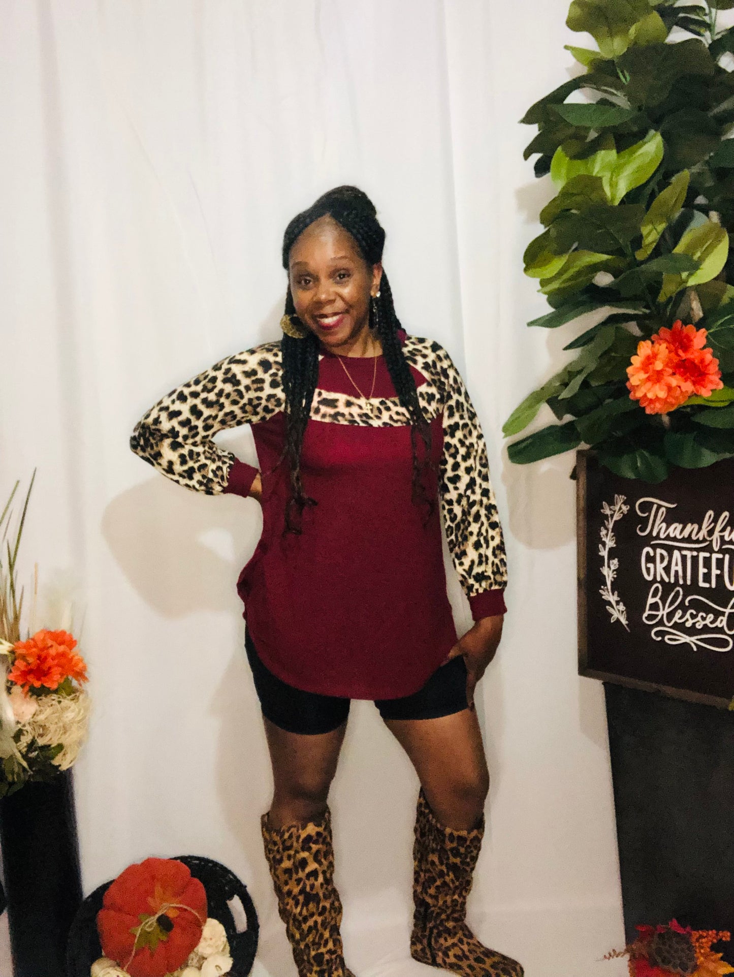 CHAR’S CHEETAH 🐆 SHAKE TOP