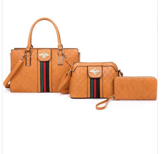 Char’s 3 piece Mustard Queen Set