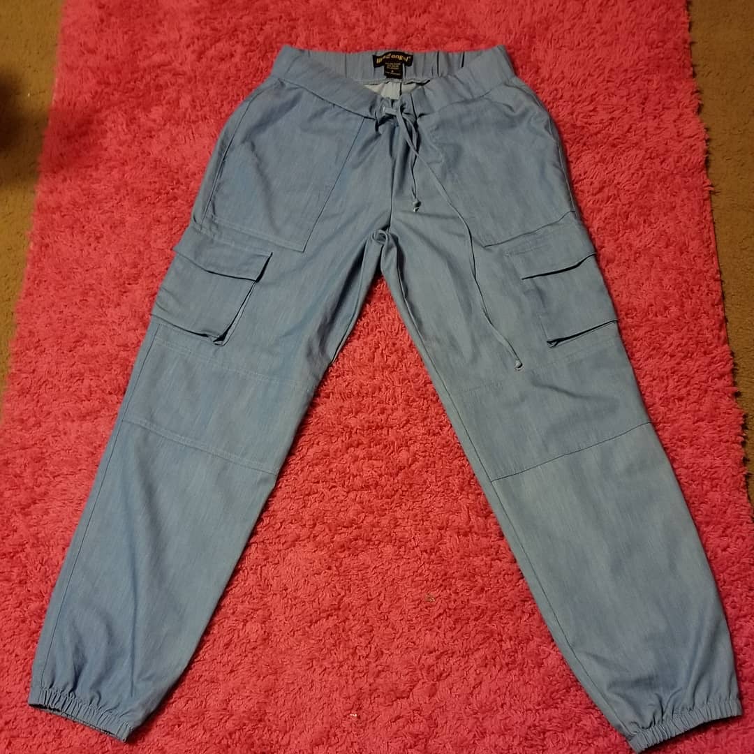 Thrift With A Purpose-Light Blue Jean Capris