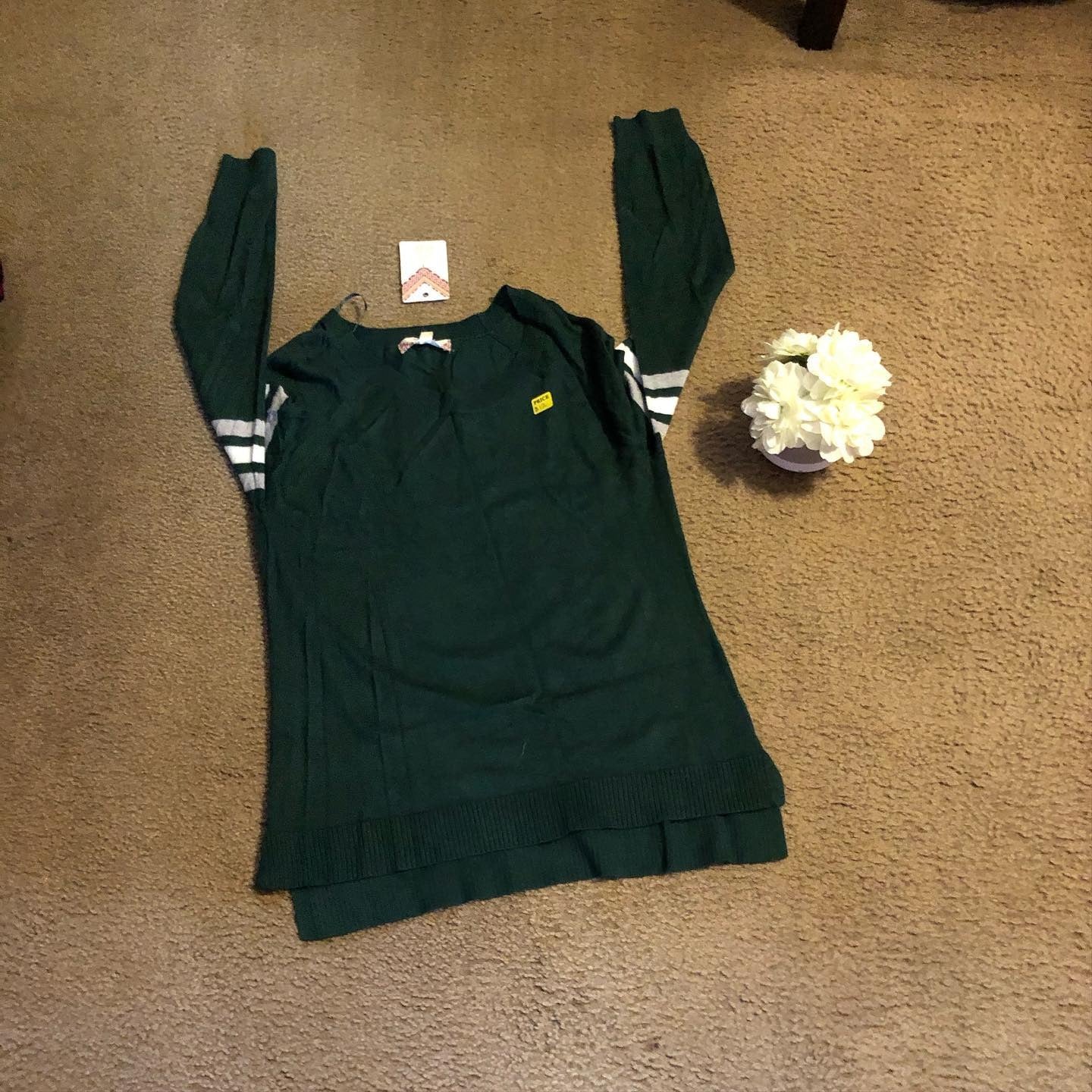 Thrift With A Purpose-Green Sweater