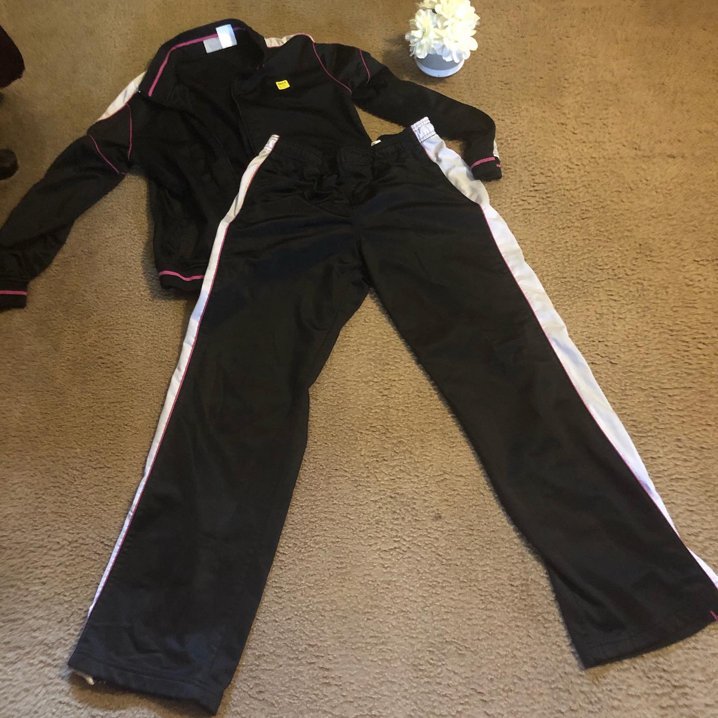 Thrift With A Purpose-Black & Grey Active Suits