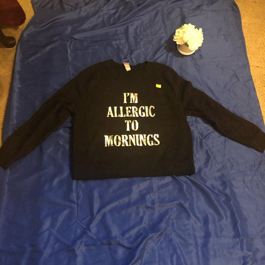 Thrift With A Purpose- Black Statement Sweatshirt