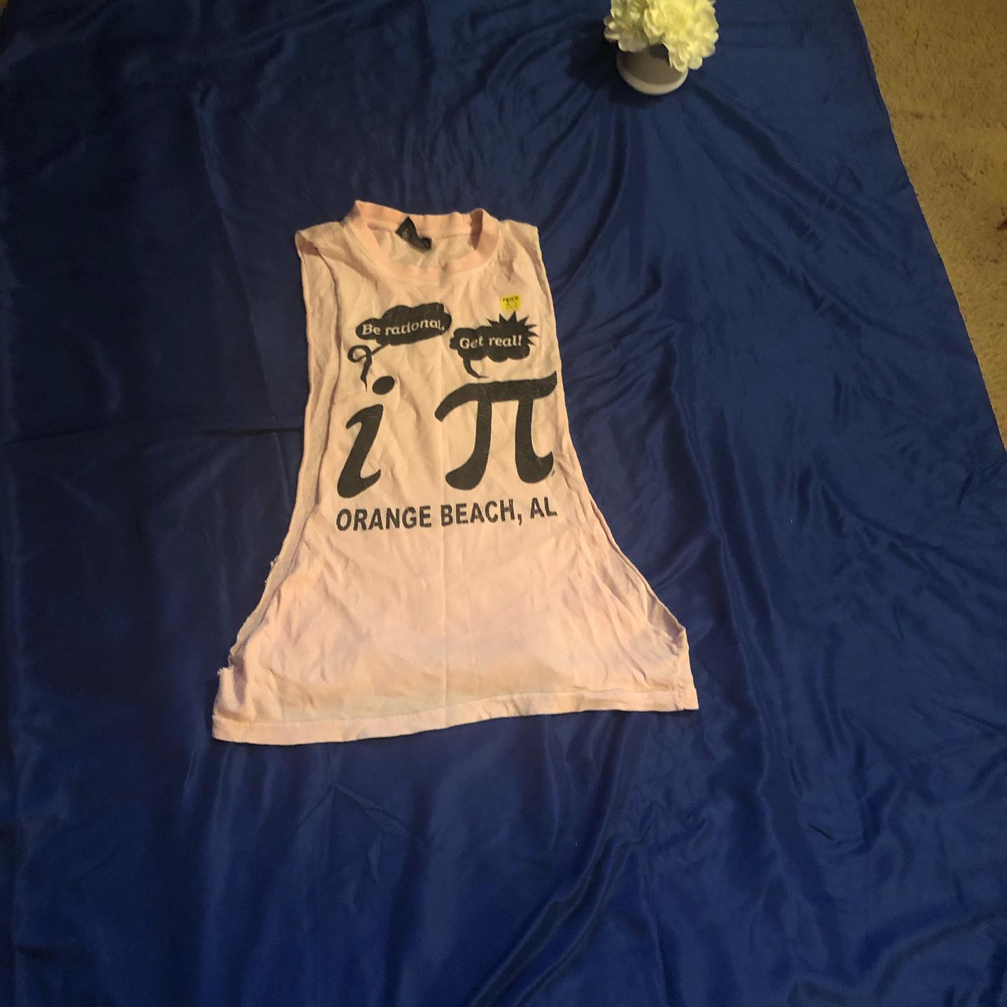 Thrift With A Purpose-Women Pink Muscle Shirt
