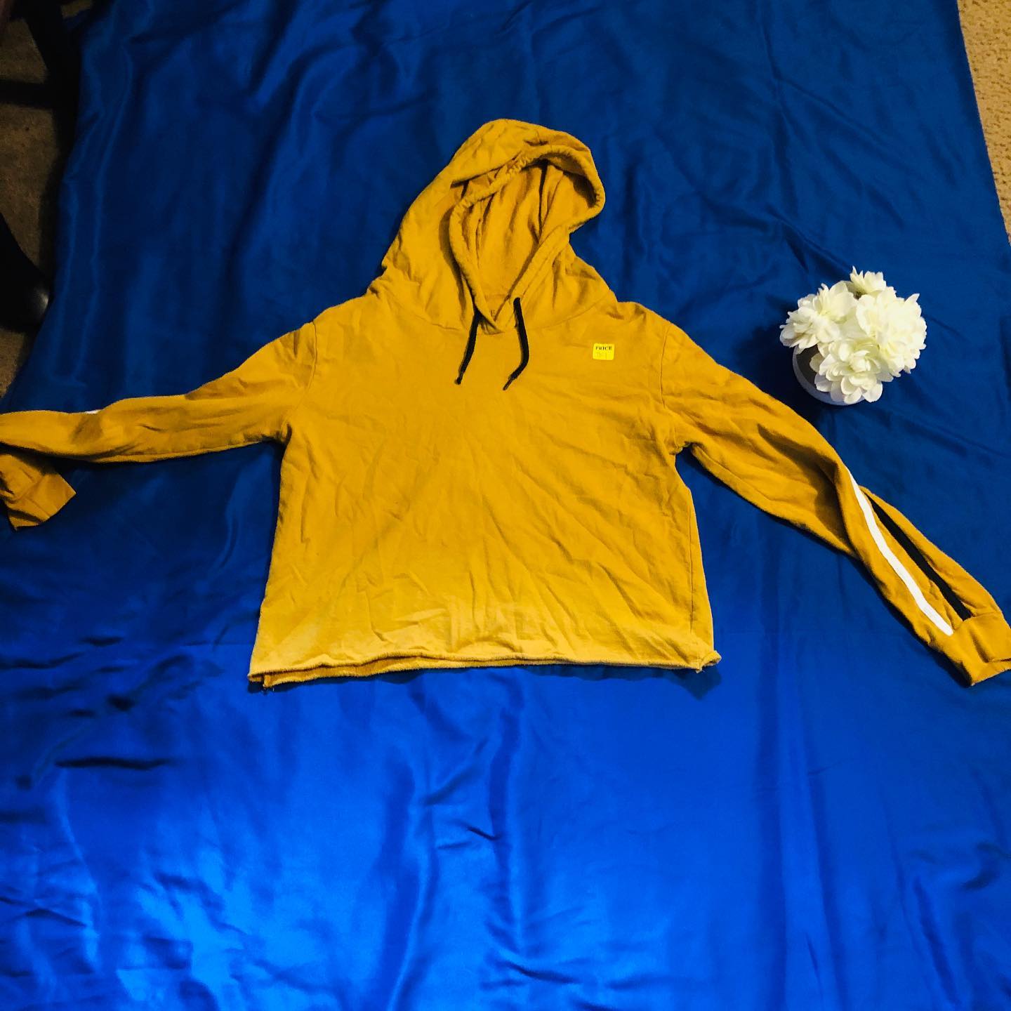 Thrift With A Purpose- Crop Top Hoodie