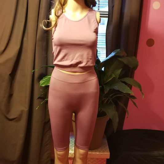 Clothes With A Purpose- Mauve 2 Piece Outfit