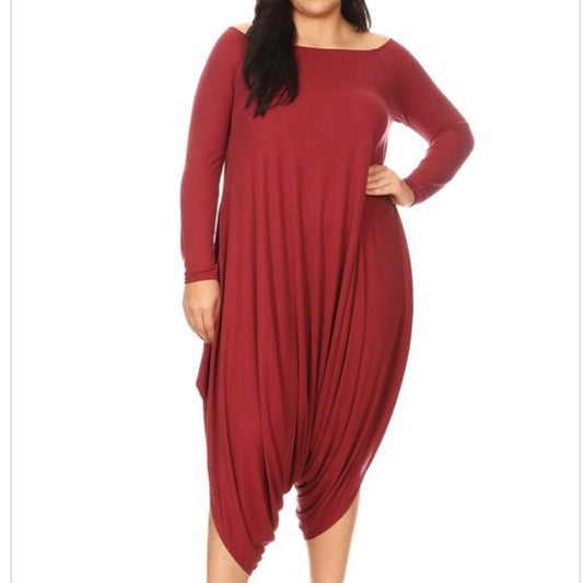 Clothes With A Purpose-Burgundy Plus Size Jumper