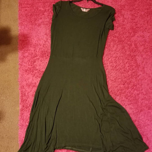 Thrift With A Purpose-Olive Dress