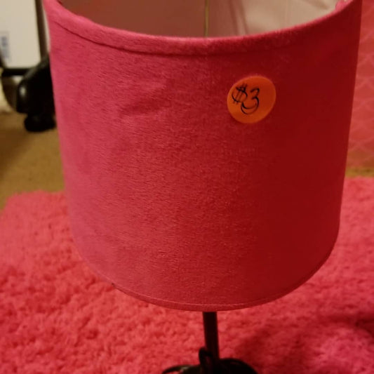 Thrift With A Purpose-Small Pink Lamp