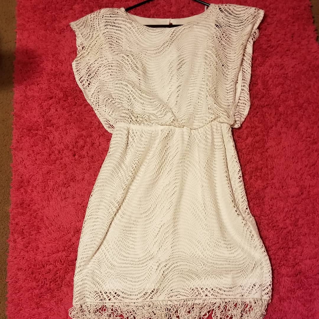 Thrift With A Purpose-White Dress