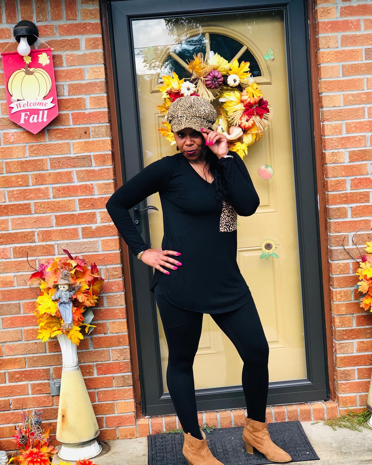 Clothes With A Purpose-Do You Girl Black Leopard Outfit