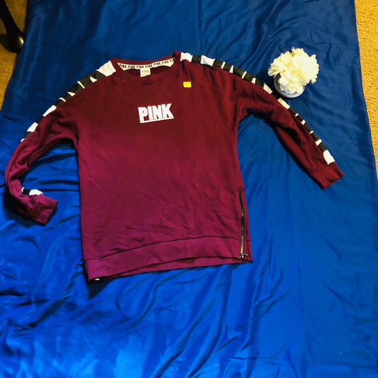 Thrift With A Purpose-Burgundy Pink Sweatshirt