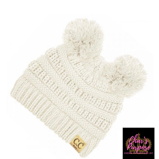 IVORY BABY BEANIE