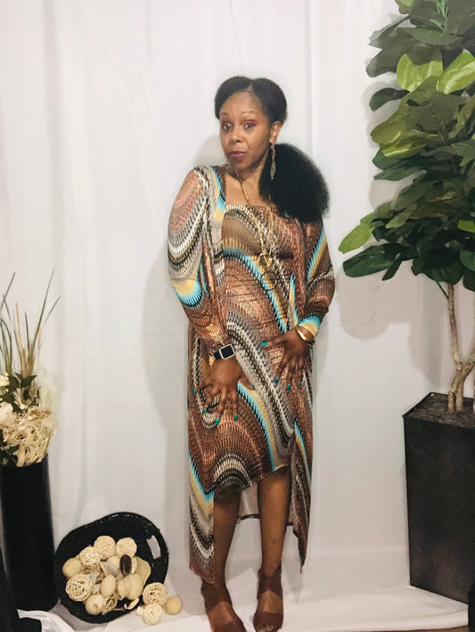 CHAR’S 2 PIECE QUEEN DRESS 👑