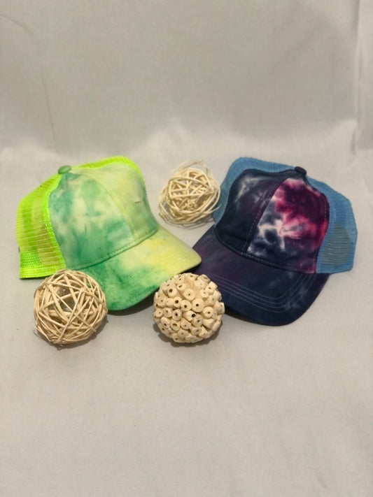Char’s Tie Die Caps 🧢