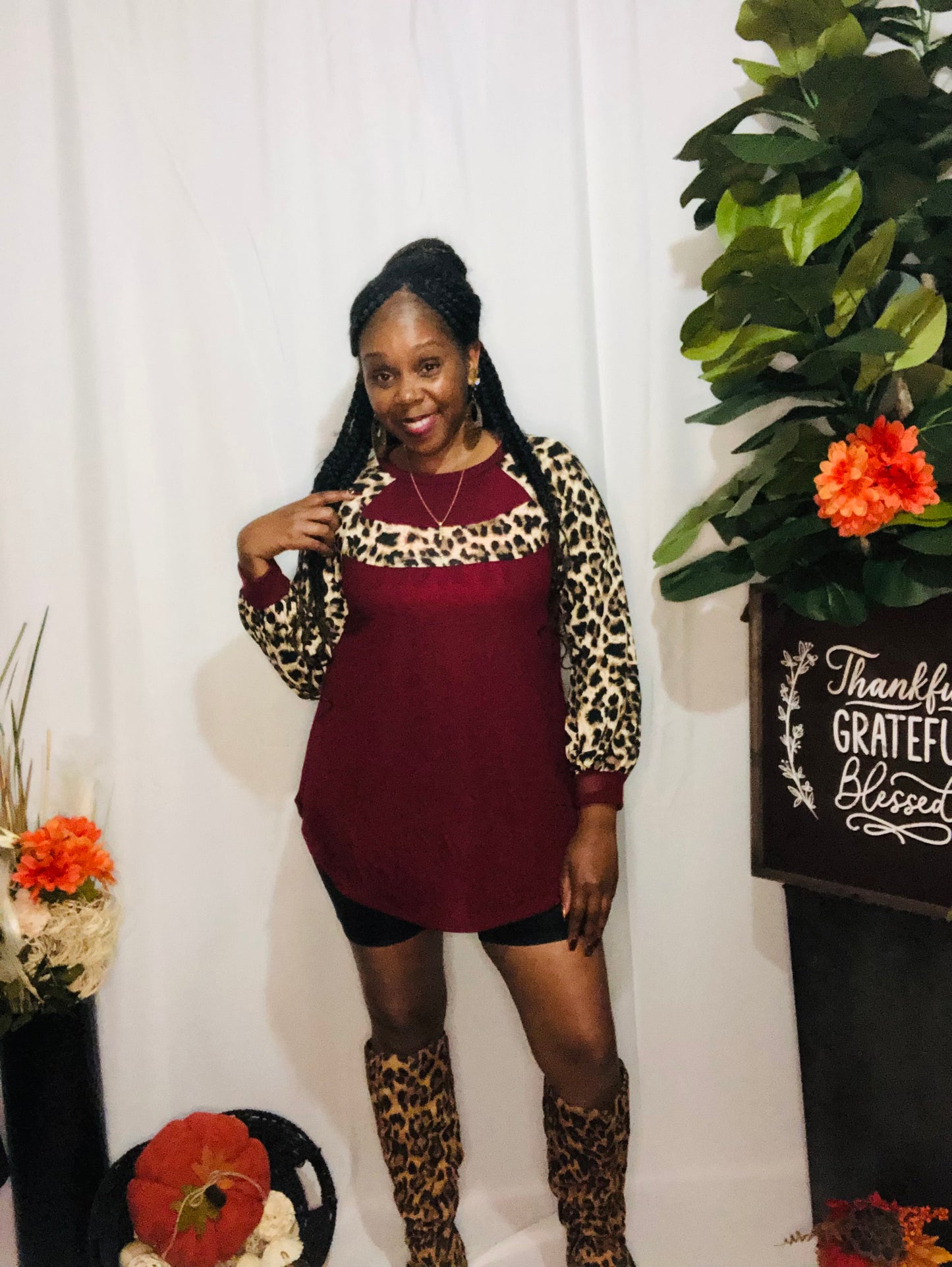 CHAR’S CHEETAH 🐆 SHAKE TOP