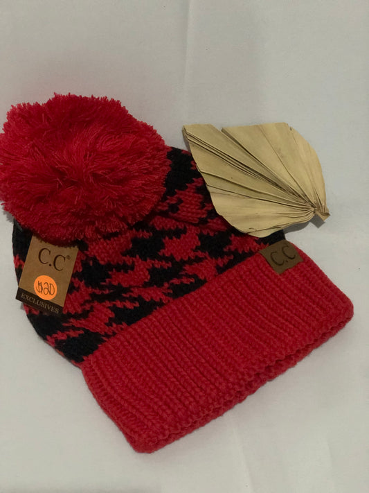 Char’s Red & Black Cute Beanie ♥️