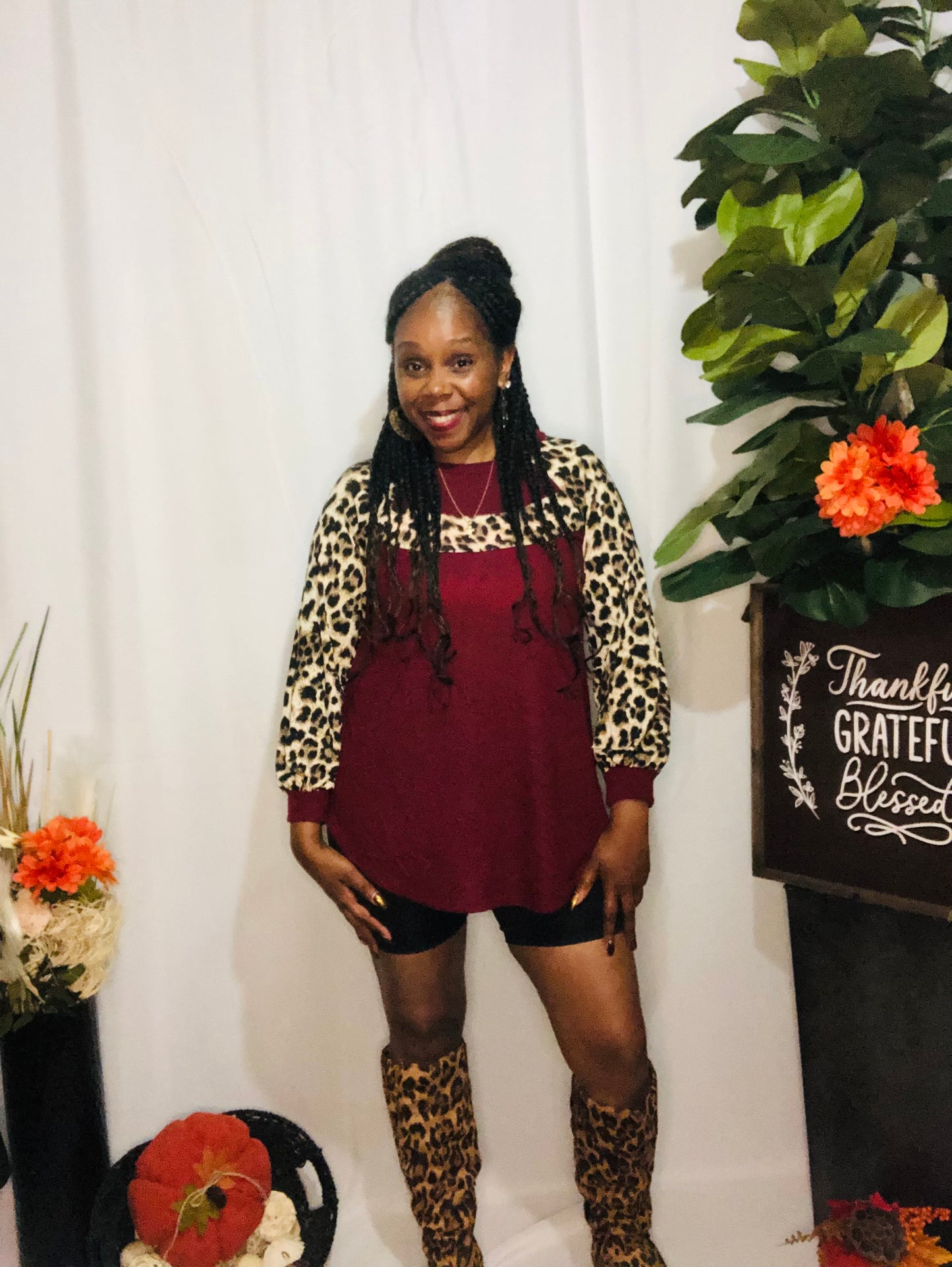 CHAR’S CHEETAH 🐆 SHAKE TOP