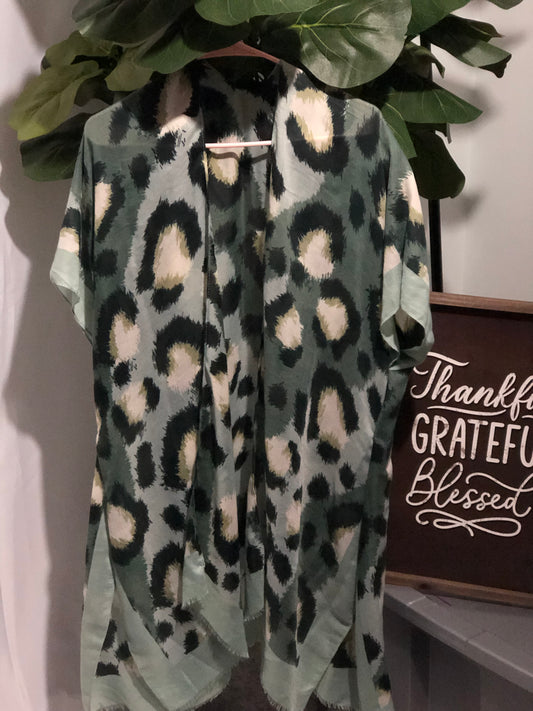 Char’s Animal Print Kimono 👘