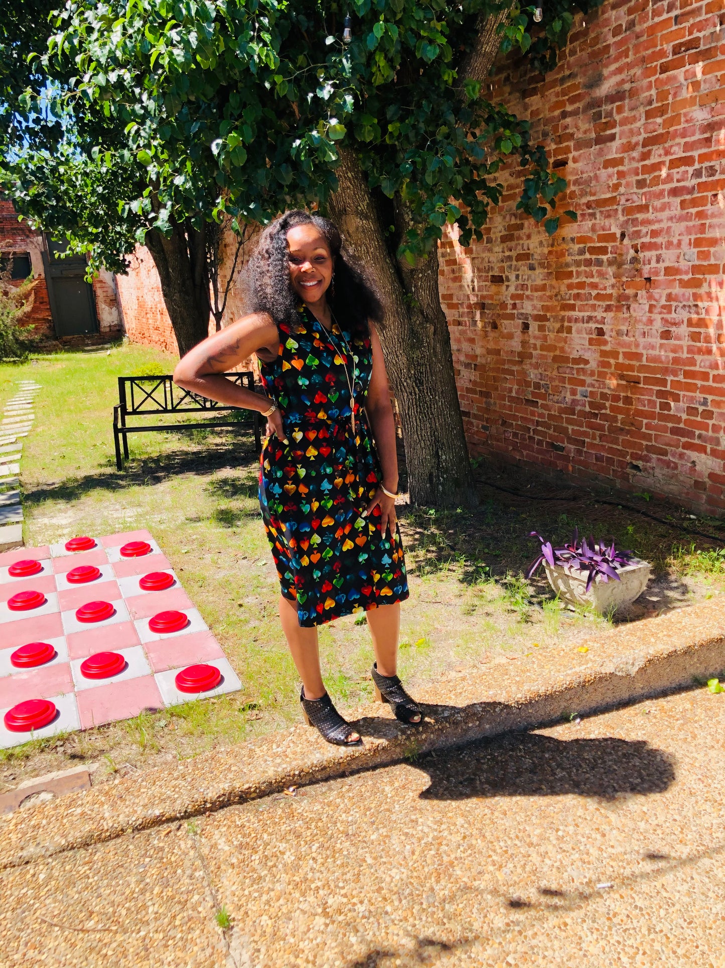 CHAR’S BLACK LOVE DRESS 👗