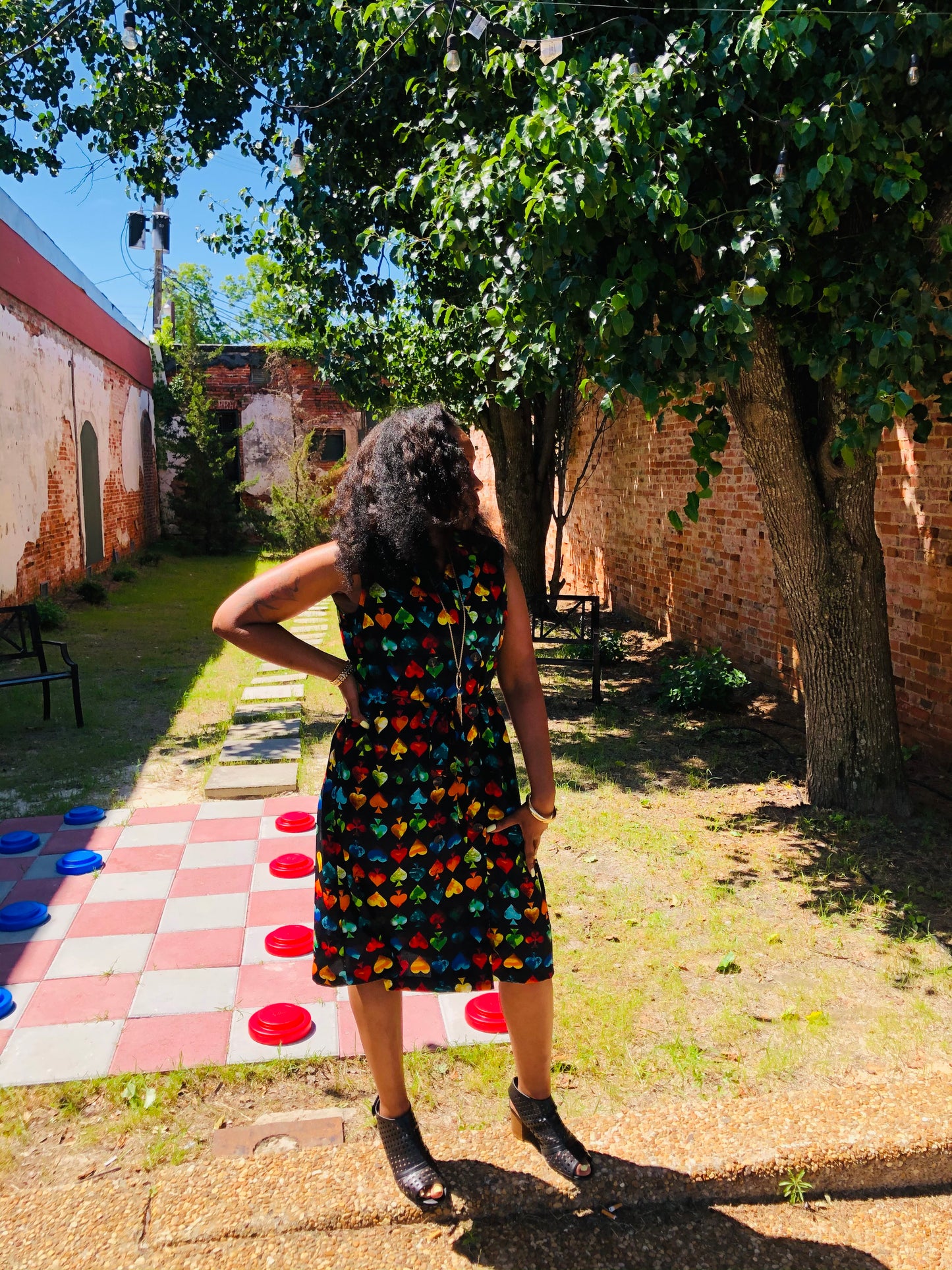 CHAR’S BLACK LOVE DRESS 👗