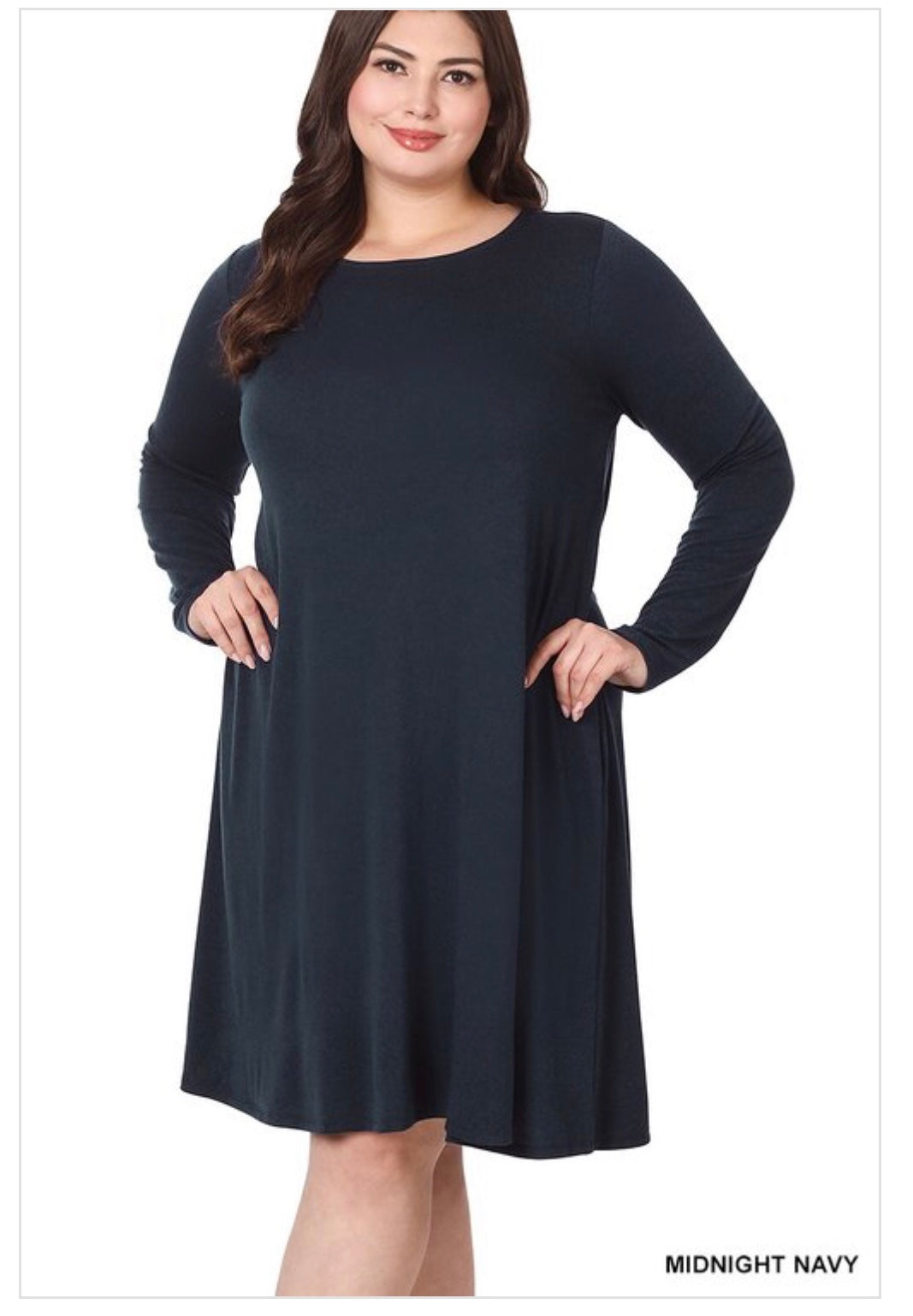 Char’s Simple Lady Navy Dress