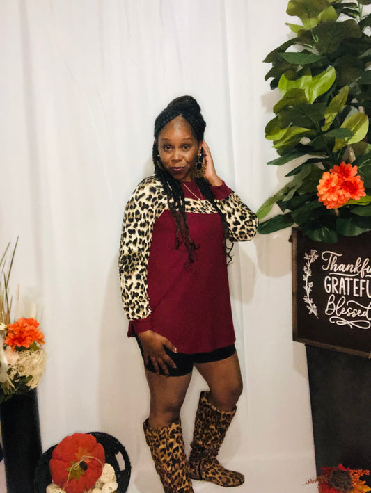 CHAR’S CHEETAH 🐆 SHAKE TOP